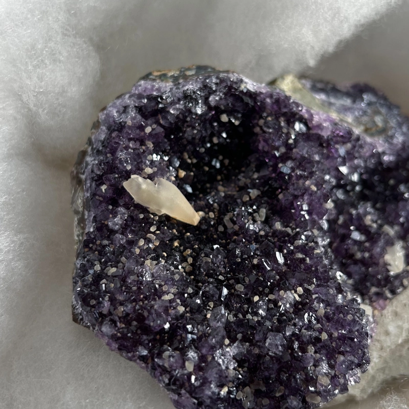 drusa di Ametista dall'Uruguay